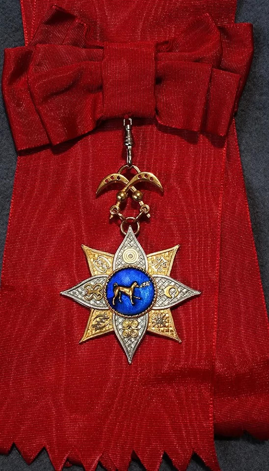 Royal Order of the Golden Fire Dog of the Royal House of Sefwi Obeng-Mim Royal Order of the Golden Fire Dog of the Royal House of Sefwi Obeng-Mim