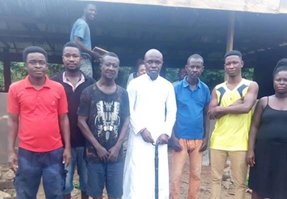 Oheneba Nana Kwame Obeng II is pleased with the progress