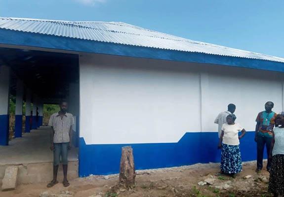 The Royal School is painted & finished