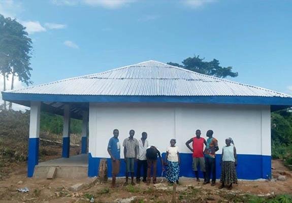 The Royal School is painted & finished