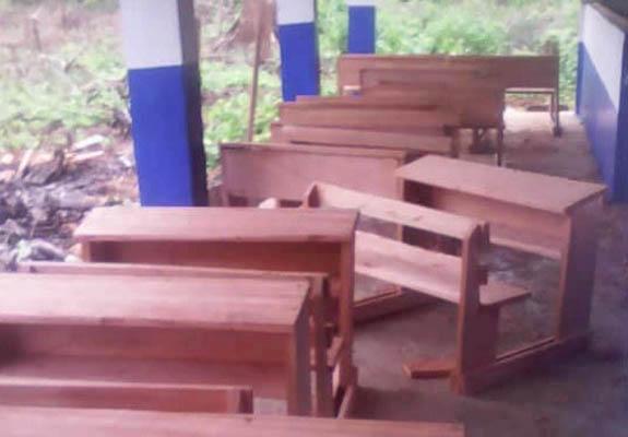 Desks for the school